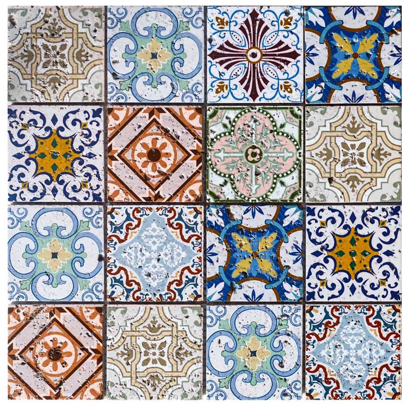 Fashion Moroccan Style Water-Jet Marble Mosaic for Backsplash Tiles